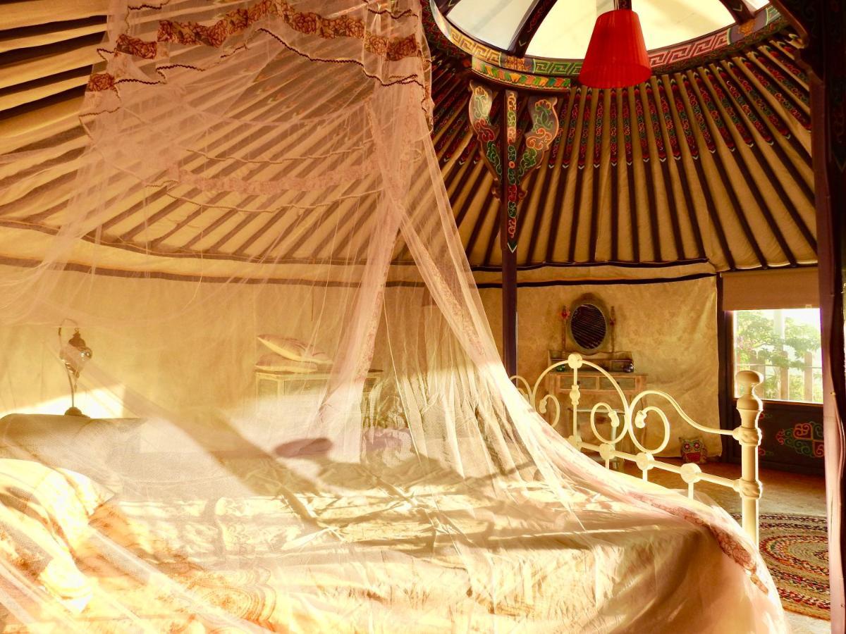 Exclusive Nirvana Yurts Glamping Kato Drys Exterior photo